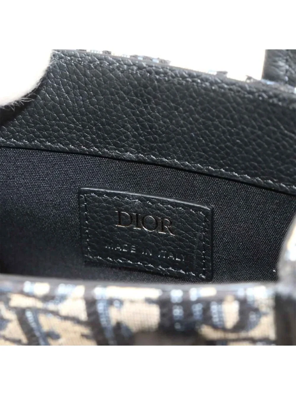 Dior 2-Way Tote Shoulder Bag Oblique